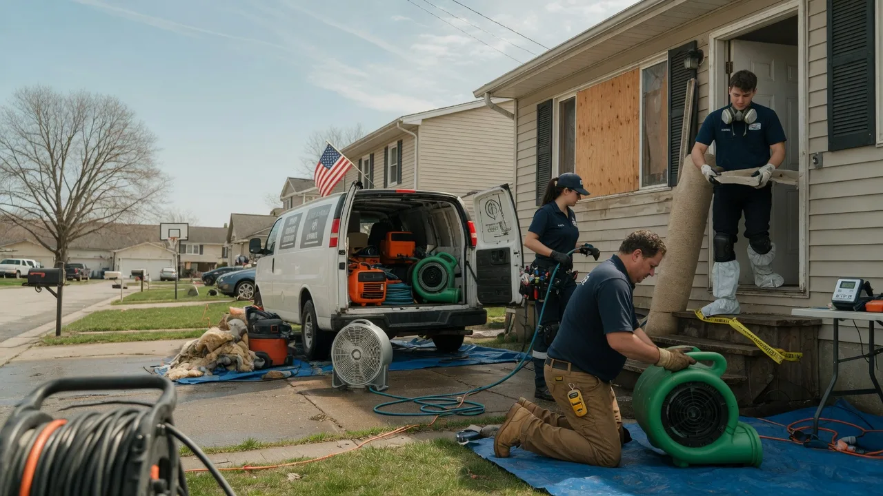 Water Damage Restoration in Bagwell, TX near me